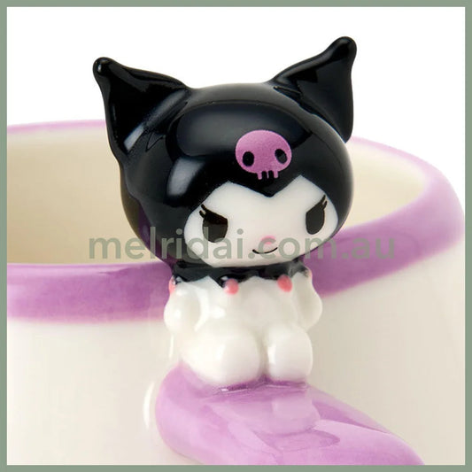 SANRIO | Kuromi Mascot Mug Cup 120×85×85mm / 400ml