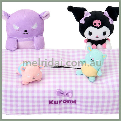 Sanrio | Kuromi Mascot Tissue Box Case 25×15.6×13Cm