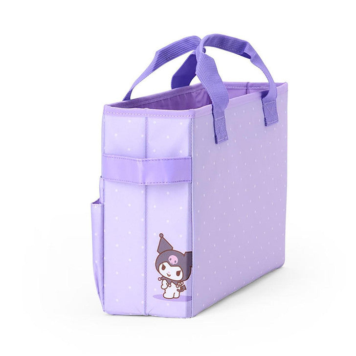 SANRIO | Kuromi Meeting Box Storage with Handle Portable Desk Organizer 35.6 x 27.2 x 3.4cm
