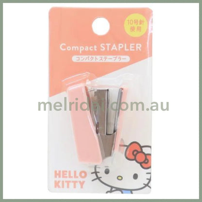 SANRIO | Kuromi Mini Compact Stapler 38×17×25mm (Light Pink Star)