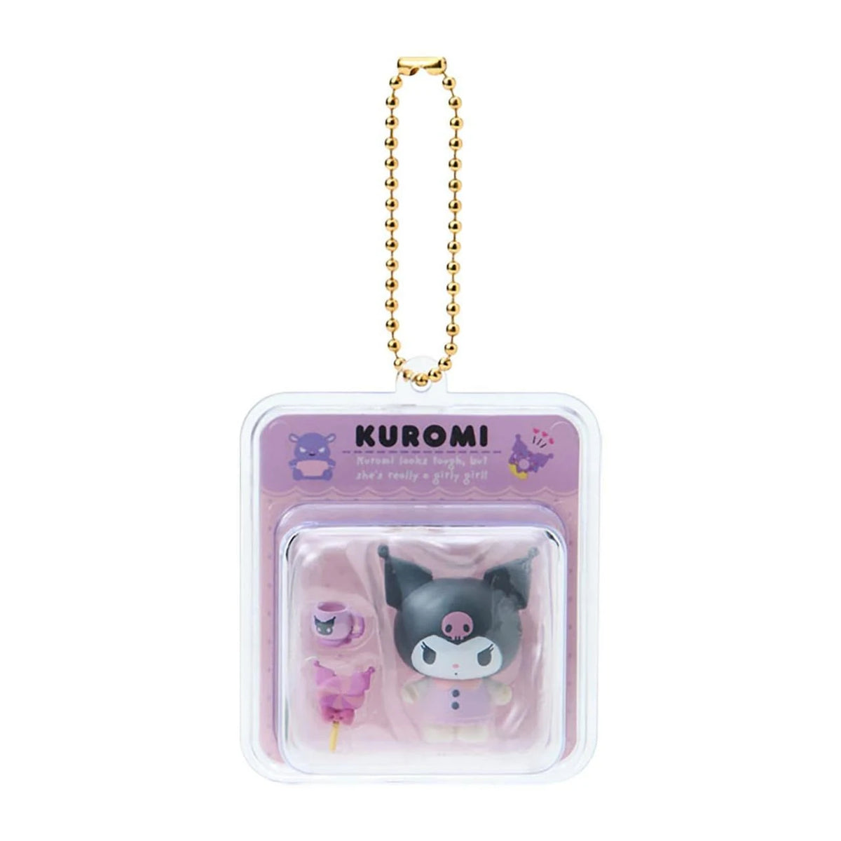 SANRIO | Kuromi Miniature Package Charm 48×20×55mm