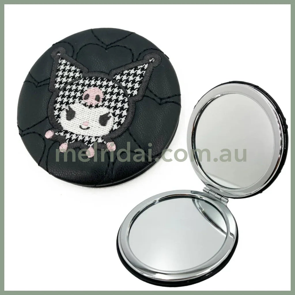 SANRIO | Kuromi Mirror 70×D10mm (Monotone)
