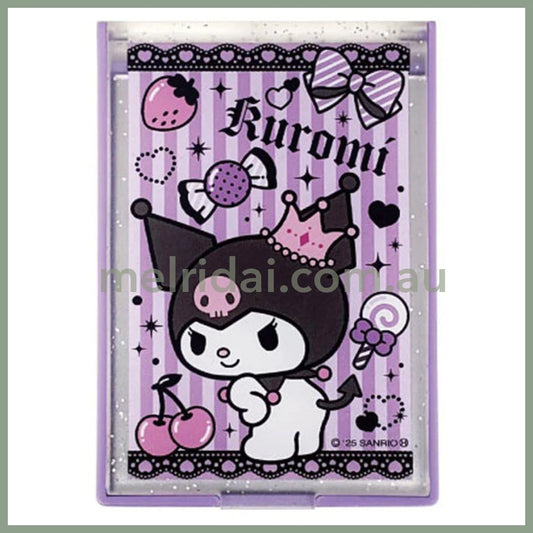 SANRIO | Kuromi Mirror H57×W83×D7mm (My Melody 50th Anniversary & Kuromi 20th Anniversary/Black Pink Party)