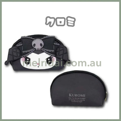 SANRIO | Kuromi Multi Pouch Cosmetic Pouch 110 x 170 x 50mm (Meroclo)