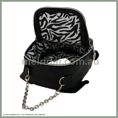 Sanrio | Kuromi Multi Pouch Twin Idol W105 × H145 D65 (Heart Window For Showing Off)