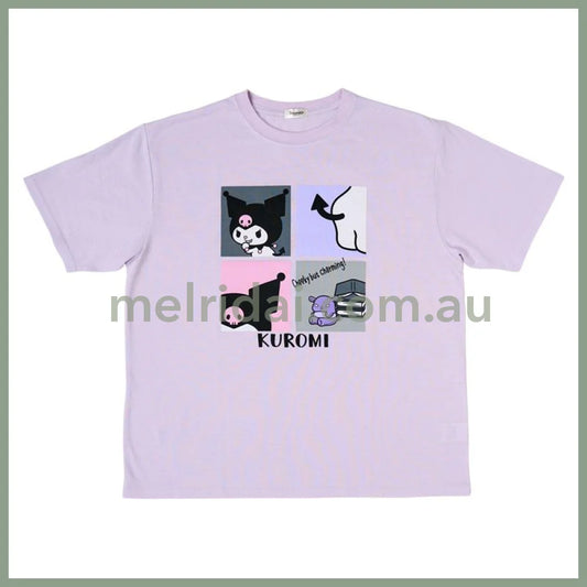 SANRIO | Kuromi Oversized T-shirt (Bust: 79-94cm Height: 154-162cm)