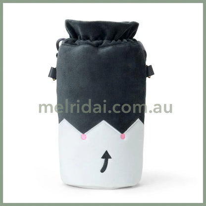 SANRIO | Kuromi Penlight Shoulder Pouch Crossbody Bag 20×12×32cm (Enjoy Idol)