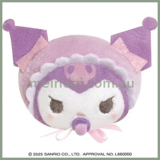 SANRIO | Kuromi Plush Badge H50×W90×D25mm (Baby)