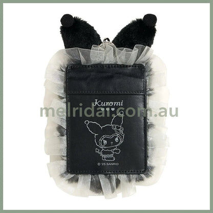 SANRIO | Kuromi Plush Card Case Card Holder Keychain 90 x 64 m (Melousa Romiusa)