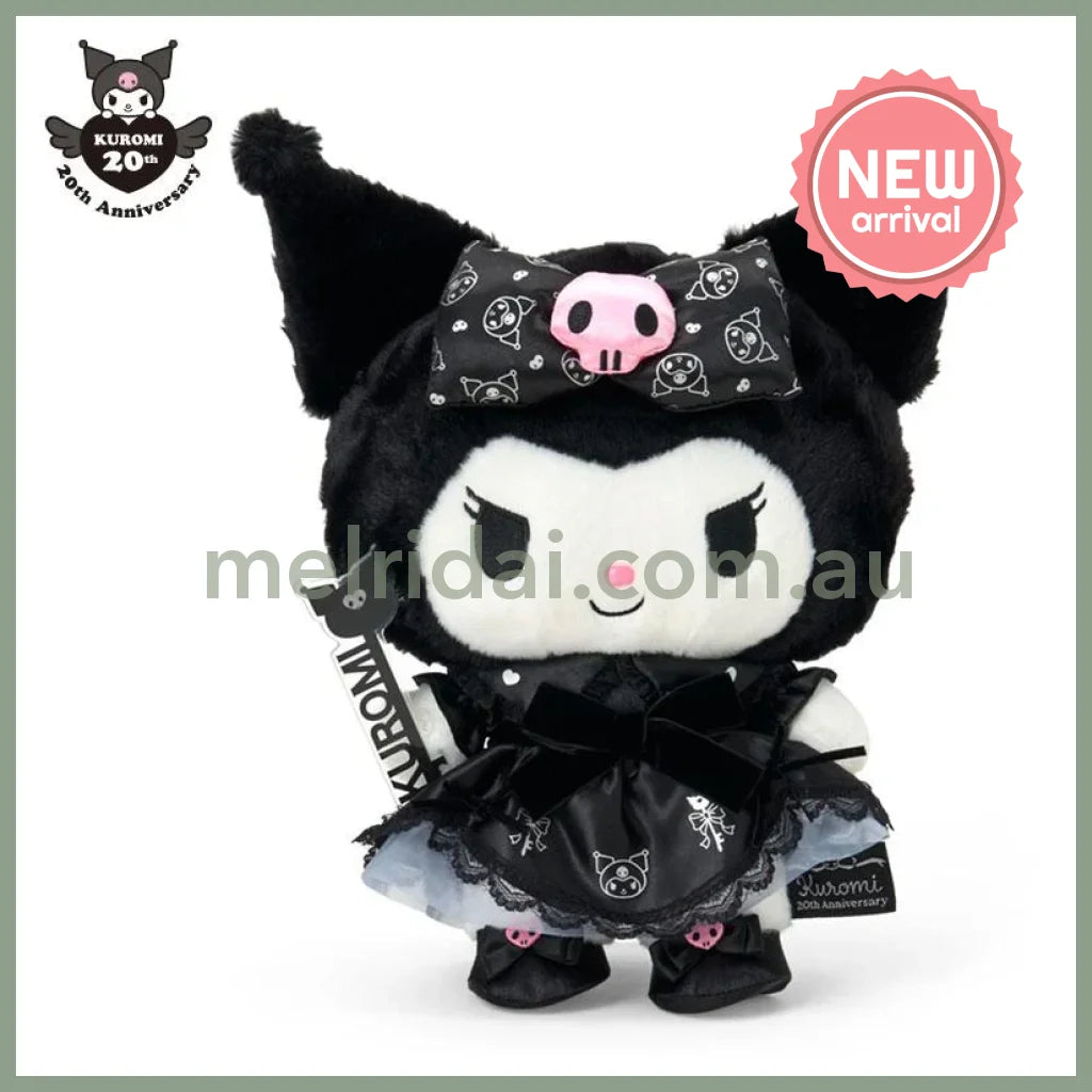 SANRIO | Kuromi Plush Doll Plush Toy 270×120×320mm (Kuromi’s Special Key 20th Anniversary Dress)