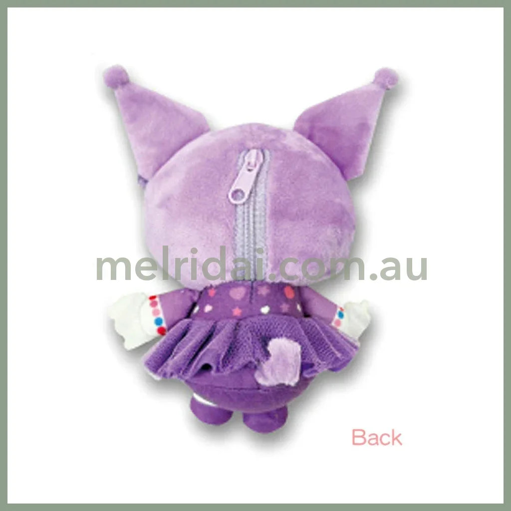 SANRIO | Kuromi Plush Keychain Bag Charm Mascot Holder 150 x 100mm (Decora)
