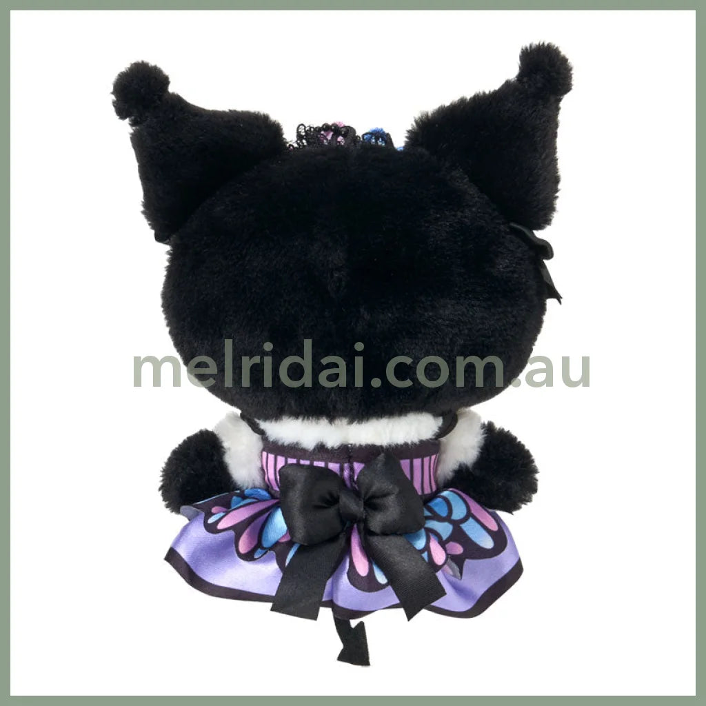 SANRIO | Kuromi Plush Keychain Bag Charm Mascot Holder 160×60×110mm (Butterfly)