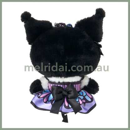 SANRIO | Kuromi Plush Keychain Bag Charm Mascot Holder 160×60×110mm (Butterfly)