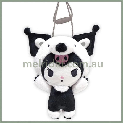 SANRIO | Kuromi Plush Neck Pouch 128x200x70mm (Cheers Banzai Series)