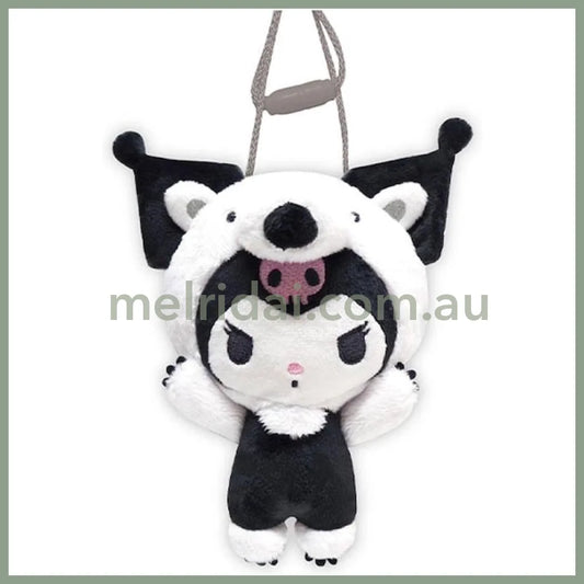 SANRIO | Kuromi Plush Neck Pouch 128x200x70mm (Cheers Banzai Series)
