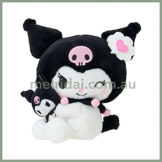 SANRIO | Kuromi Plush Toy 19.1 x 18.1 x 8.8cm (Character Awards 4th Edition I Love Me Series Part 2)