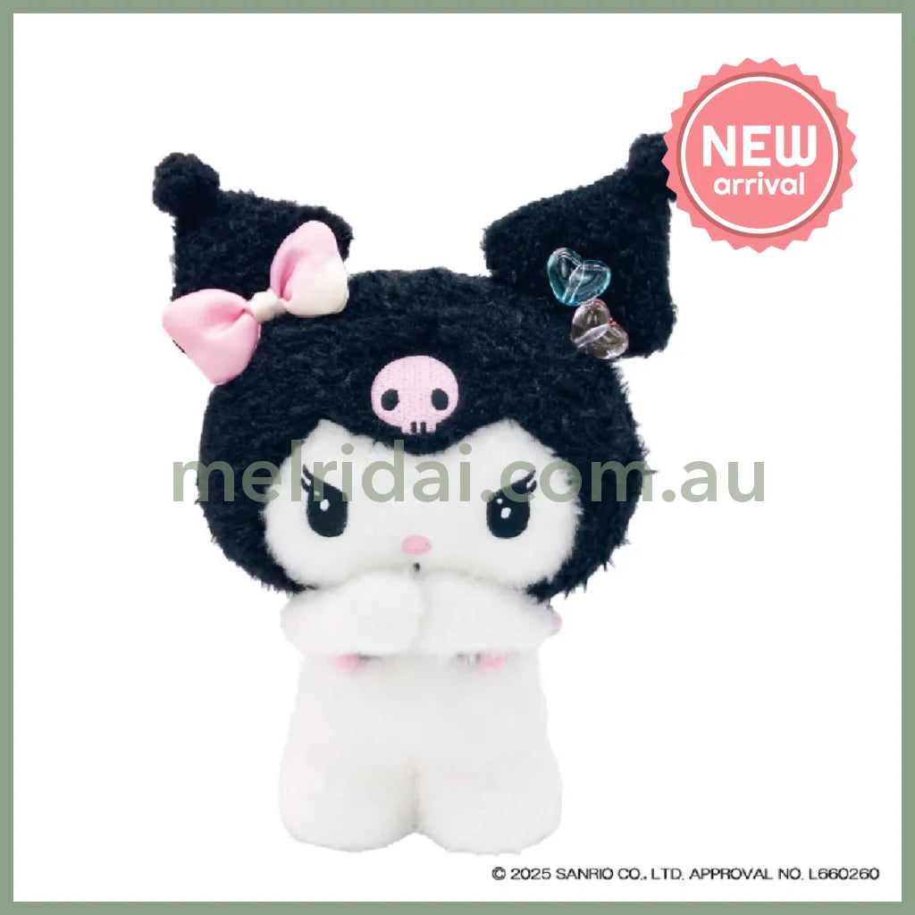 SANRIO | Kuromi Plush Toy Plush Doll Size S 255x215x115mm (Pastel Dreamland)