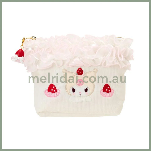 【Pre-order】SANRIO | Kuromi Pouch 170x60x120mm (Strawberry Shortcake)