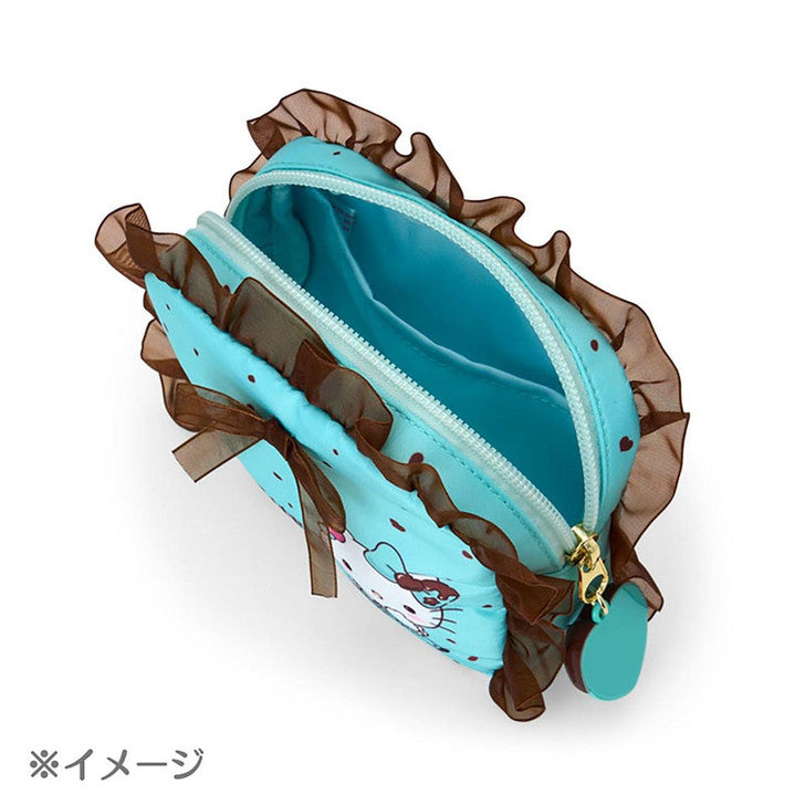 SANRIO | Cinnamoroll Pouch 19.4 x 14.0 x 5.2cm (Choco Mint Series)