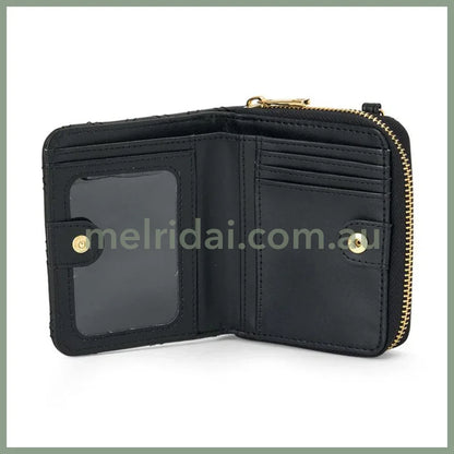 Sanrio | Kuromi Quilting Bi-Fold Wallet W11×D2.5×H9.5Cm