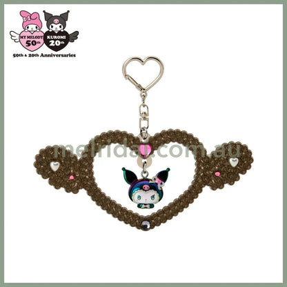 SANRIO | Kuromi Rabbit Keychain 13 x 1 x 6 cm (Melousa Romiusa)