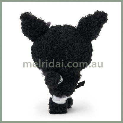 SANRIO | Kuromi Rabbit Mascot Holder Plush Keychain Bag Charm 14×8.5×18cm (Melousa Romiusa)