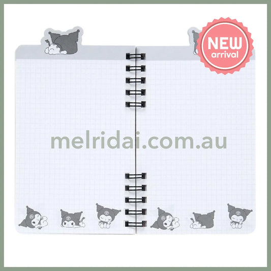 SANRIO | Kuromi Ring Notebook 60 sheets 95×12×160mm