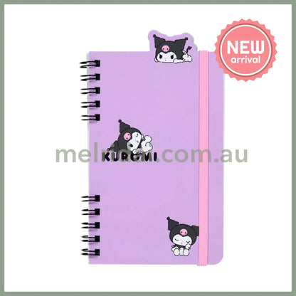 SANRIO | Kuromi Ring Notebook 60 sheets 95×12×160mm