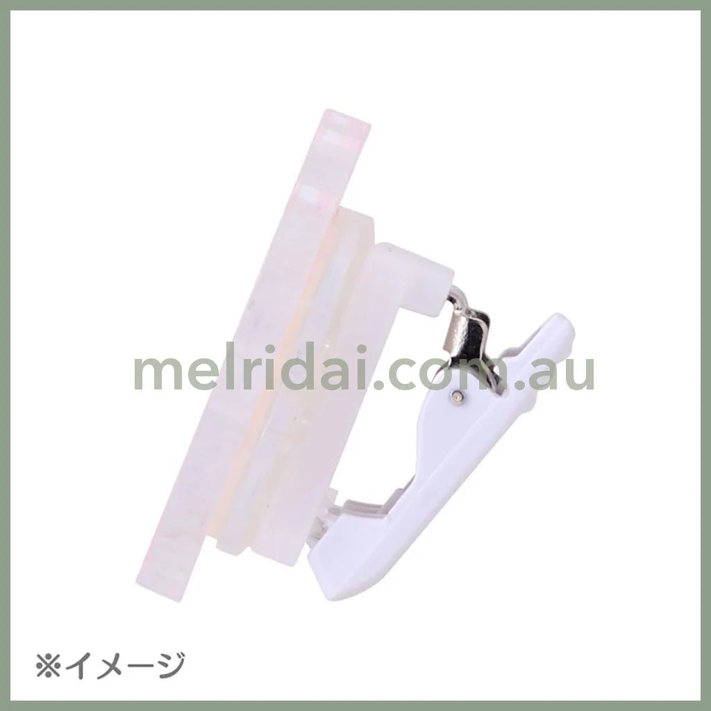SANRIO | Kuromi Rotating Clip 2-Piece Set 360-Degree Rotation Memo Stand 8.3 x 6.3 x 4.0cm