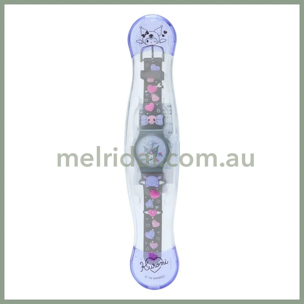 SANRIO | Kuromi Rubber Watch 33×10×40mm