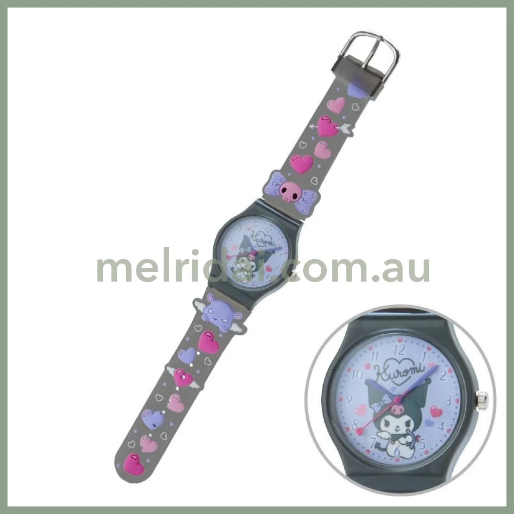 SANRIO | Kuromi Rubber Watch 33×10×40mm