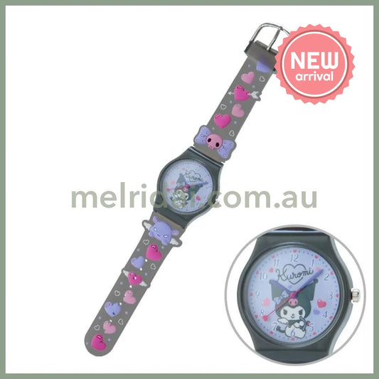SANRIO | Kuromi Rubber Watch 33×10×40mm