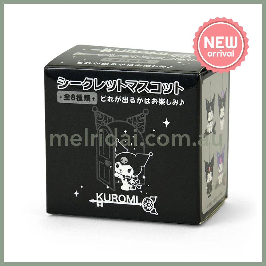 SANRIO | Kuromi Secret Mascot Keychain Blind Box 50×35×50mm (Kuromi’s Special Key 20th Anniversary Dress)