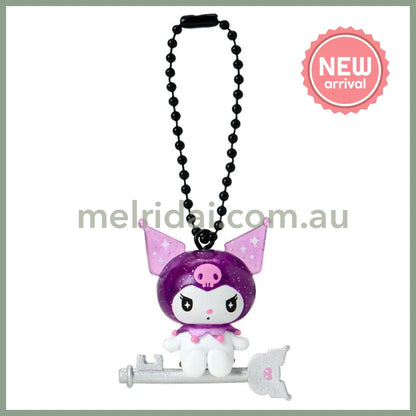 SANRIO | Kuromi Secret Mascot Keychain Blind Box 50×35×50mm (Kuromi’s Special Key 20th Anniversary Dress)