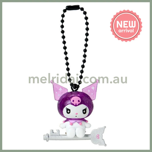 SANRIO | Kuromi Secret Mascot Keychain Blind Box 50×35×50mm (Kuromi’s Special Key 20th Anniversary Dress)