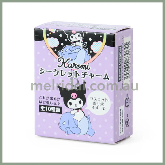 SANRIO｜Kuromi Secret Phone Charm Mystery Bag Blind Box 1pc 6×3×7.5cm (My Melody 50th Anniversary & Kuromi 20th