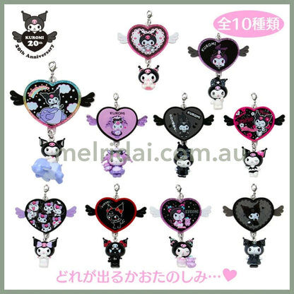 SANRIO｜Kuromi Secret Phone Charm Mystery Bag Blind Box 1pc 6×3×7.5cm (My Melody 50th Anniversary & Kuromi 20th