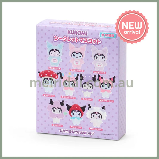 SANRIO | Kuromi Secret Plush Keychain Blind Box 125 x 98 x 31mm (My Deco Bag)(Order 10 For Complete Box)