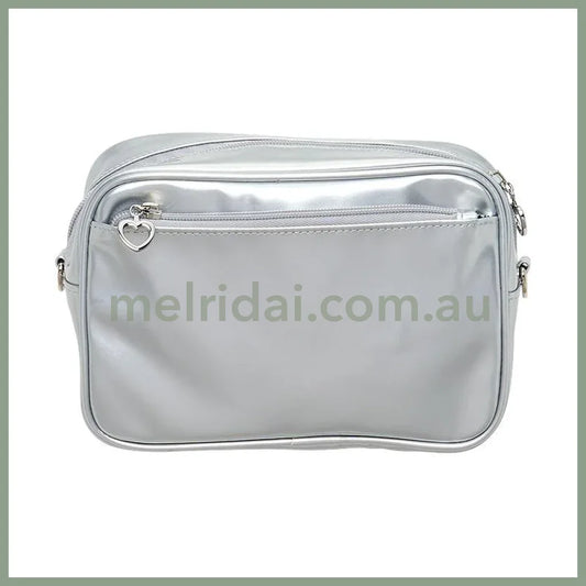 SANRIO | Kuromi Shoulder Bag 28.3 x 19.3 x 9.1cm (Monotone)