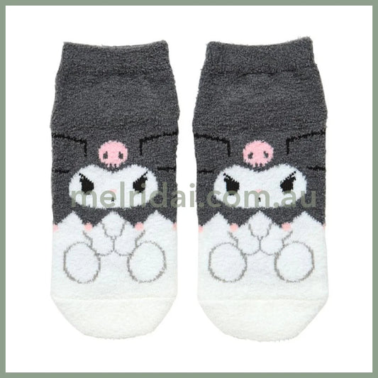 SANRIO | Kuromi Socks Mokomoko Fluffy 23-25cm