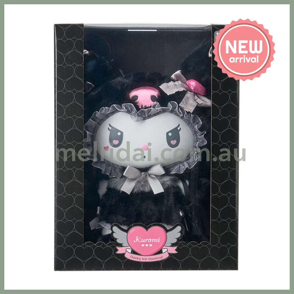 【In store & Pick Up Only】SANRIO | Kuromi Soft Vinyl Face Doll Rabbit Gift Set 268 x 165 x 358 mm (Melousa Romiusa)