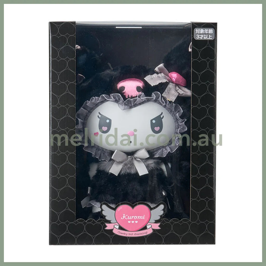 【In store & Pick Up Only】SANRIO | Kuromi Soft Vinyl Face Doll Rabbit Gift Set 268 x 165 x 358 mm (Melousa Romiusa)