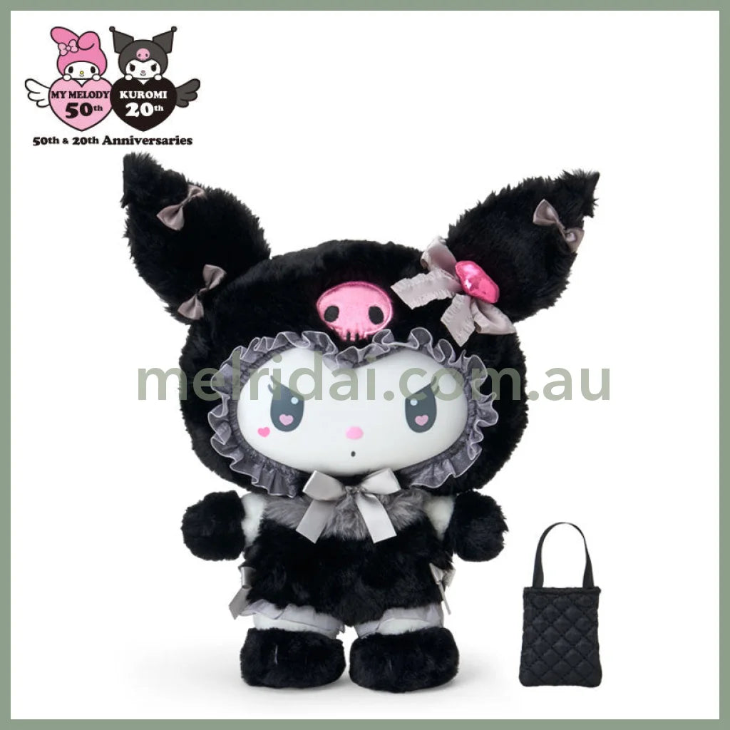 【In store & Pick Up Only】SANRIO | Kuromi Soft Vinyl Face Doll Rabbit Gift Set 268 x 165 x 358 mm (Melousa Romiusa)