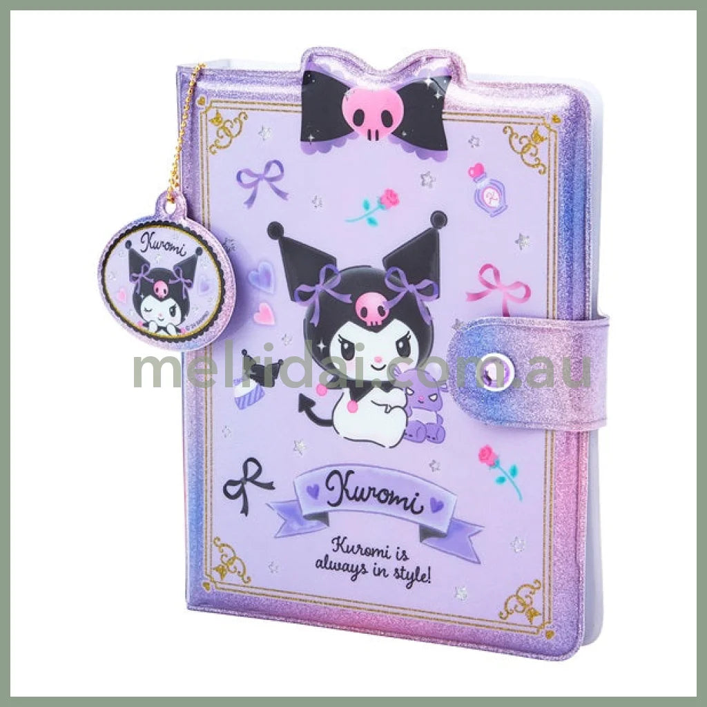 Sanrio | Kuromi Sparkling Stickers & Sticker Notebook 15×3.5×20Cm
