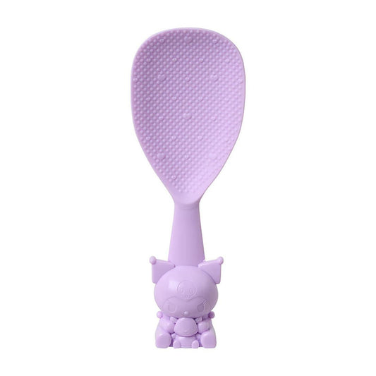 SANRIO | Standing Rice Paddle Dishwasher and Dryer Safe Non-stick Embossed Finish 22.8 x 10.0 x 3.0cm (Kuromi)