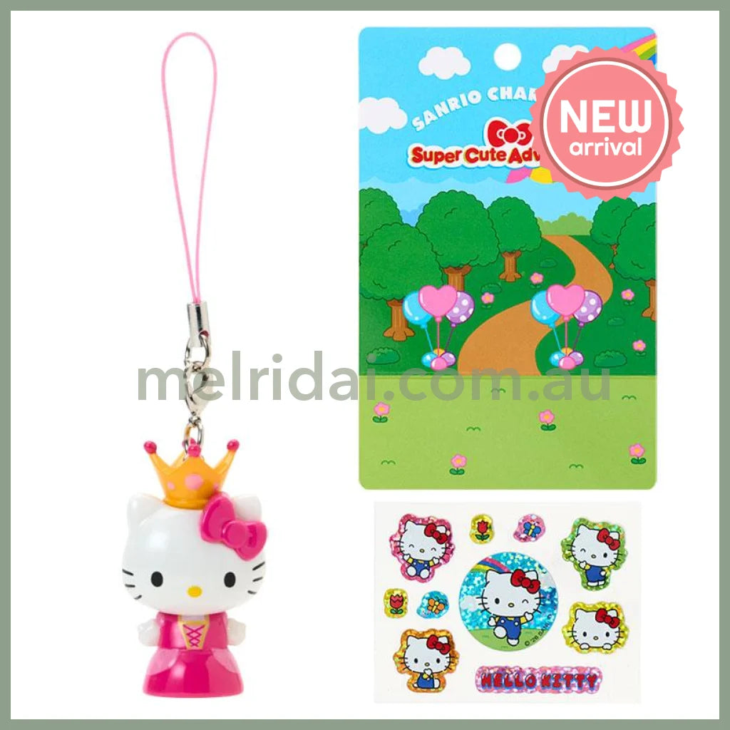 SANRIO | Kuromi Strap And Sticker Set 106x90x37mm (Super Cute Adventures My Dream Smartphone)