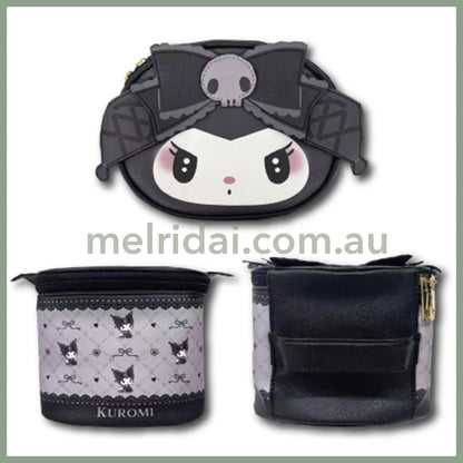 SANRIO | Kuromi Vanity Pouch 130 x 160 x 125mm (Meroclo)