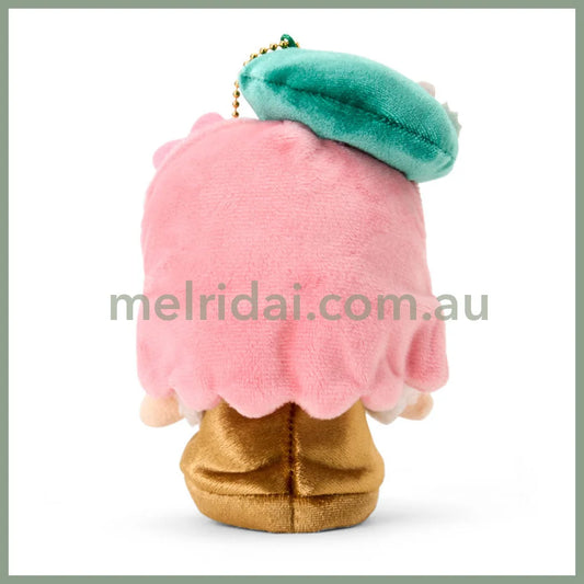 SANRIO | Little Twin Stars Lala Mascot Holder Bag Charm Plush Keychain 130×75×100mm (Christmas 2025)