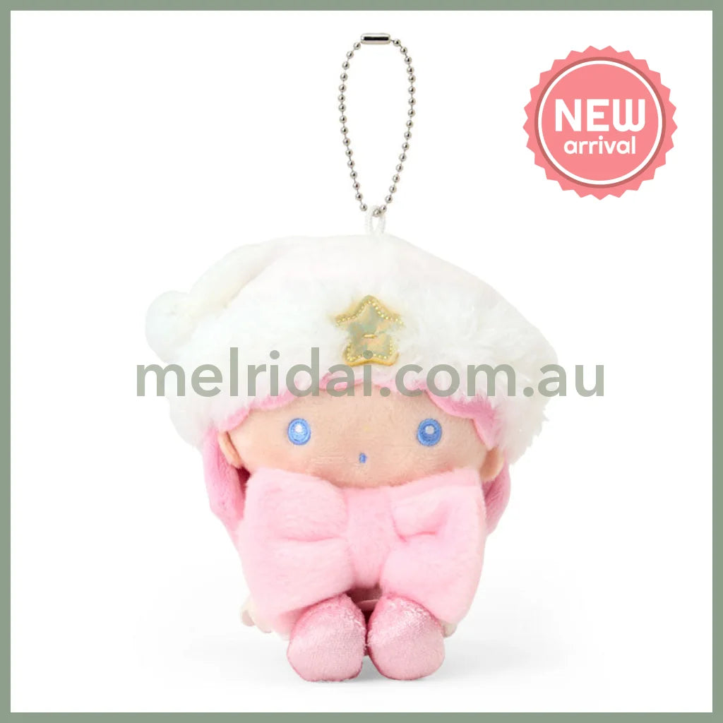 SANRIO | Little Twin Stars Lala Plush Mascot Keychain Bag Charm 115×85×130mm (Sparkling Winter)