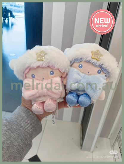 SANRIO | Little Twin Stars Lala Plush Mascot Keychain Bag Charm 115×85×130mm (Sparkling Winter)